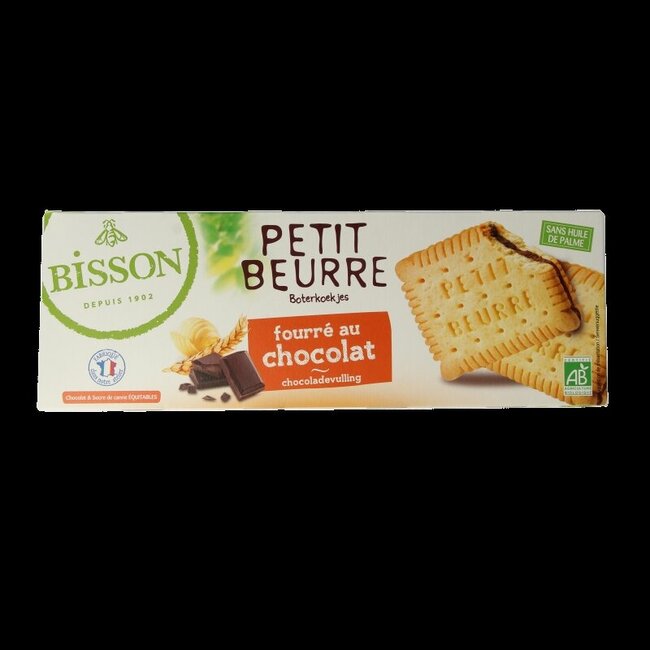 Petit beurre biscuit met chocolade bio 197 Gram