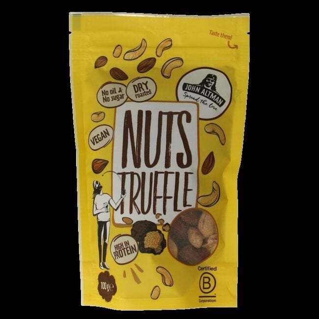 Dry roasted mixed nuts truffle 100 Gram
