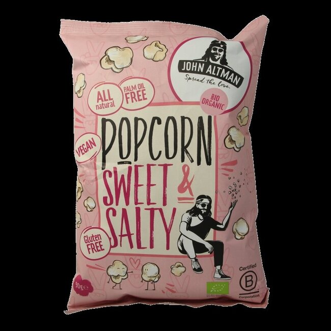 Popcorn sweet & salty bio 90 Gram