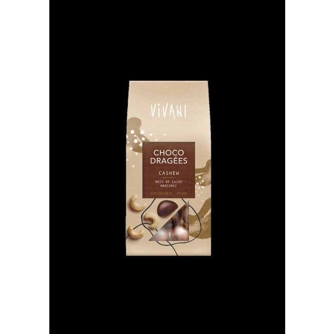 Choco dragees cashew bio 75 Gram