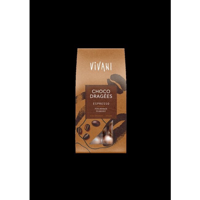 Choco dragees espressio bio 75 Gram