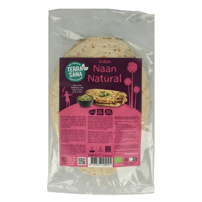 Naan naturel bio 240 Gram