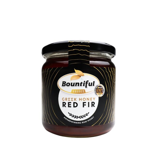 Griekse rauwe honing red fir/rode spar 500 Gram