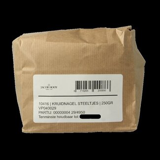 Jacob Hooy Kruidnagel steeltjes 250 Gram
