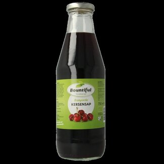 Bountiful Kersensap bio 750 Milliliter