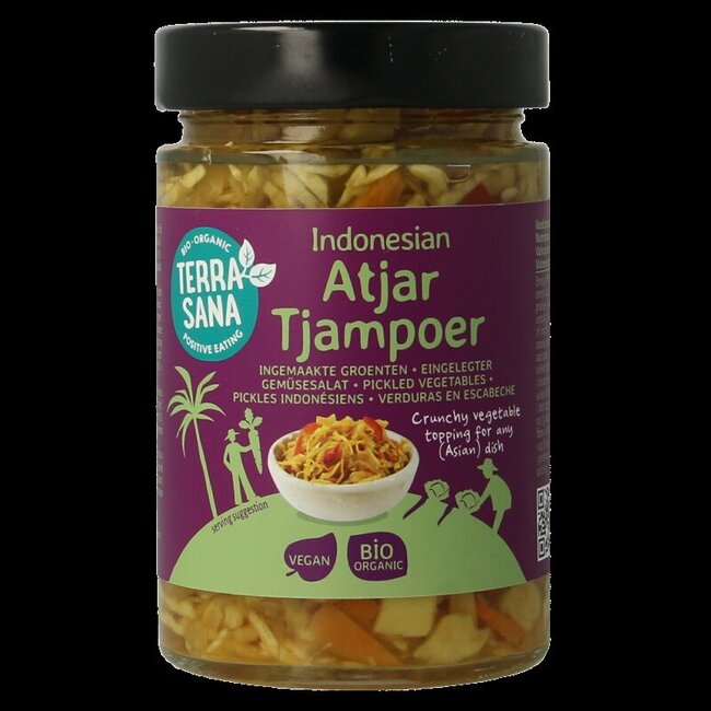 Indonesische atjar tjampoer bio 300 Gram