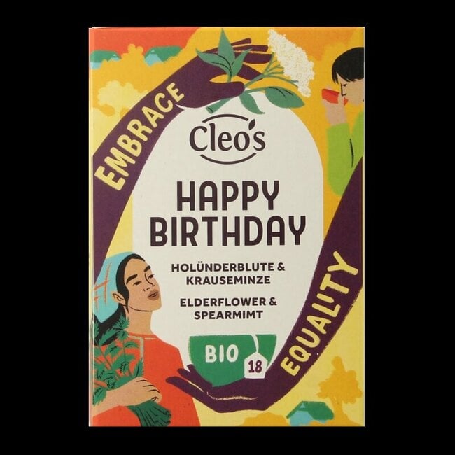 Happy birthday bio 18 Zakjes