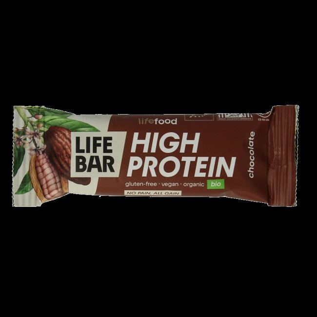 Lifebar proteine chocolade bio 40 Gram
