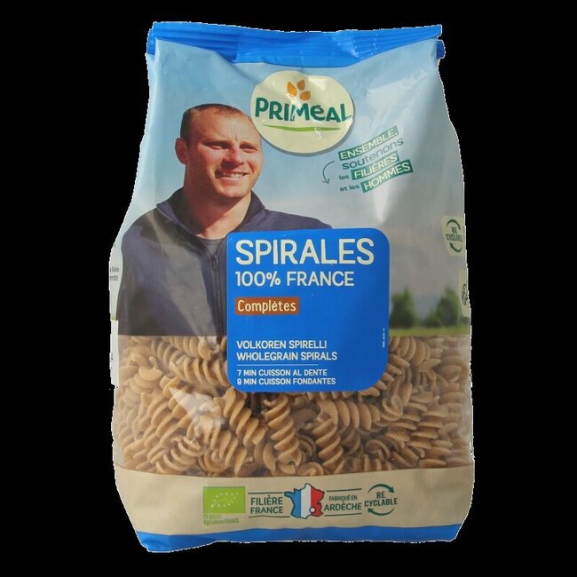 Fusilli volkoren bio 500 Gram