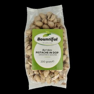 Bountiful Pistache in dop geroosterd en gezouten 200 Gram