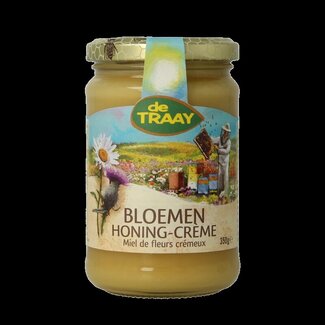 Traay Bloemen honing creme 350 Gram