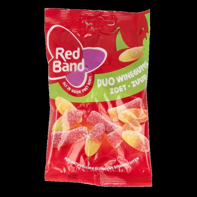 Winegums duo zoet zuur 120 Gram