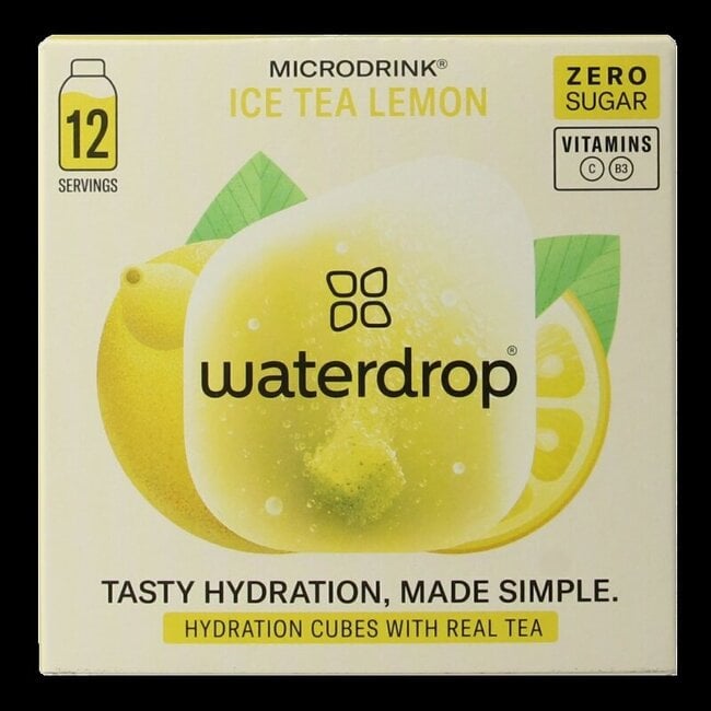 Microdrink ice tea lemon bruistabletten 12 Stuks
