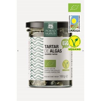 Porto Muinos Zeewier spread bio 160 Gram