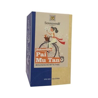 Sonnentor Nobele pai mu tan witte thee bio 18 Stuks