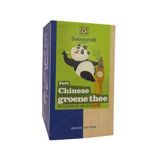 Sonnentor Chinese groene thee puur bio 18 Stuks