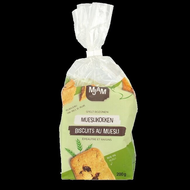 Mueslikoek spelt bio 200 Gram