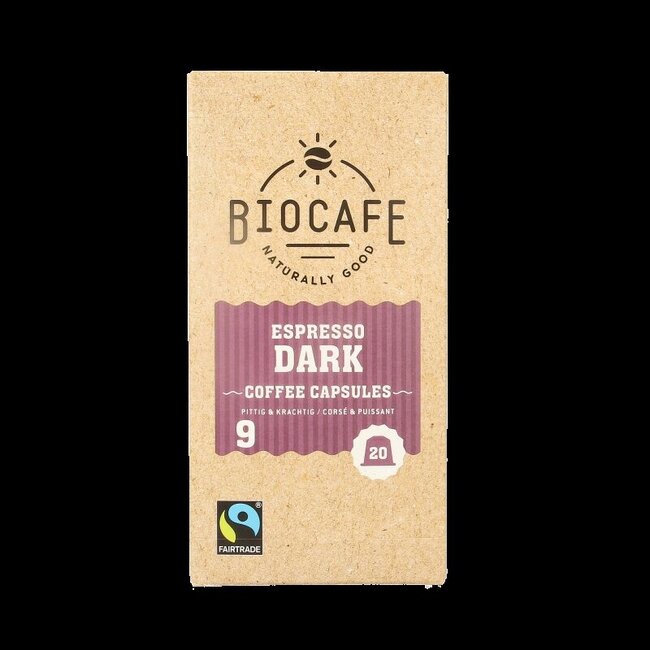Espresso capsules bio 20 Stuks