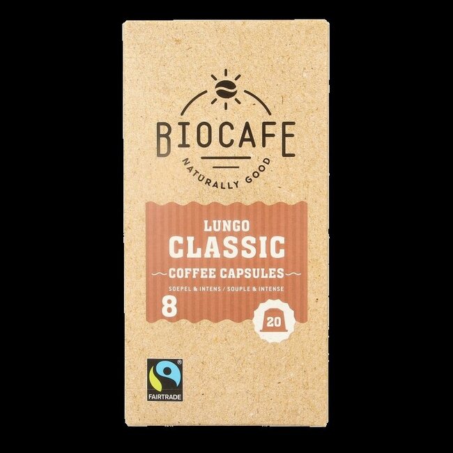 Lungo capsules bio 20 Stuks