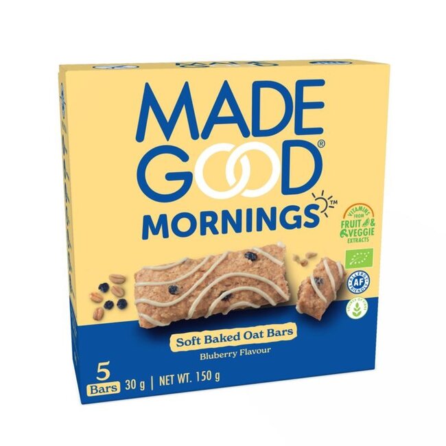 Morning bar blueberry bio 5 Stuks