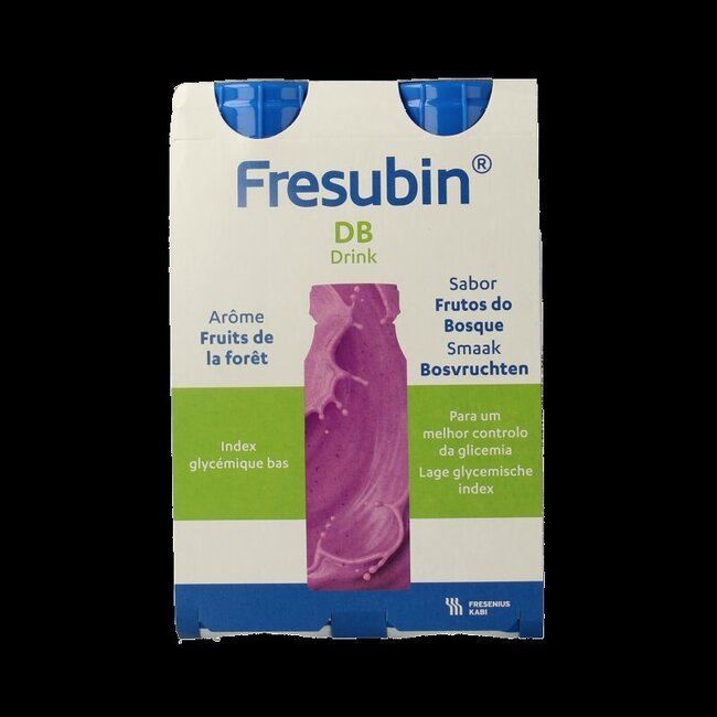 DB drink bosvruchten  200ml 4 Stuks