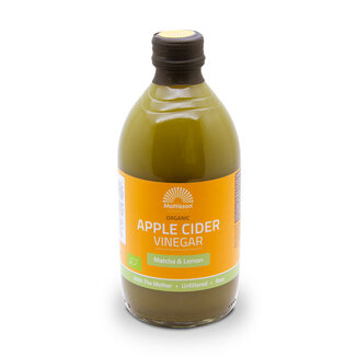 Mattisson Organic apple cider vinegar matcha lemon bio 500 Milliliter