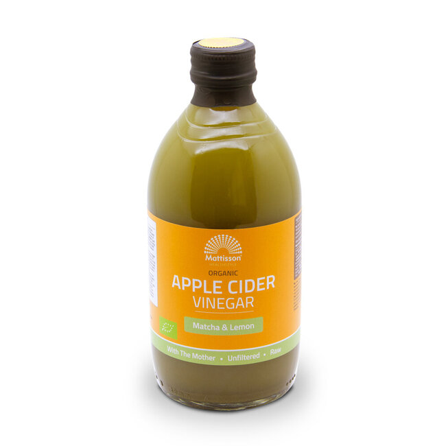 Organic apple cider vinegar matcha lemon bio 500 Milliliter