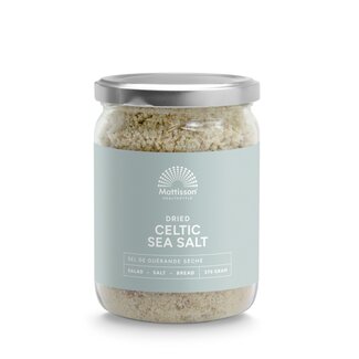 Mattisson Keltisch zeezout celtic sea salt gedroogd 375 Gram