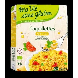 Ma Vie Sans Macaroni van mais en rijst glutenvrij bio 500 Gram