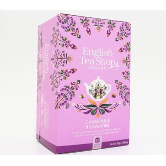 English Tea Shop Chamomile & lavender tea bio 20 Zakjes