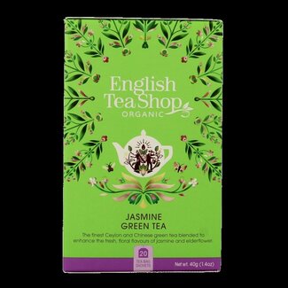English Tea Shop Jasmin green tea bio 20 Zakjes