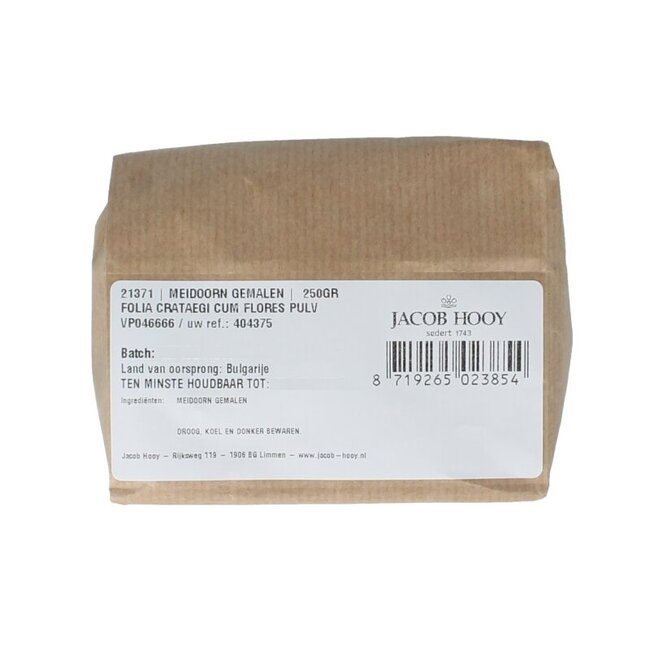 Meidoorn gemalen 250 Gram