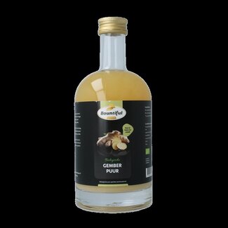 Bountiful select Gember sap puur bio 500 Milliliter