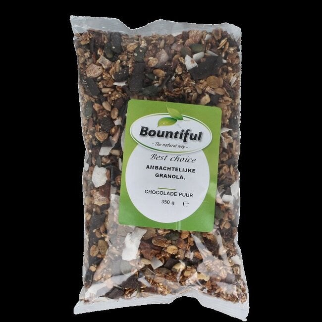 Ambachtelijke granola chocola puur 350 Gram