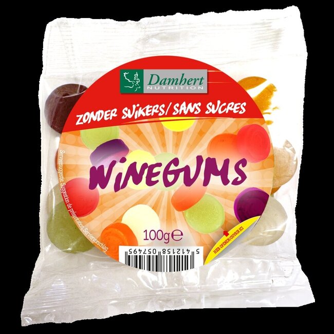 Winegums suikervrij 100 Gram