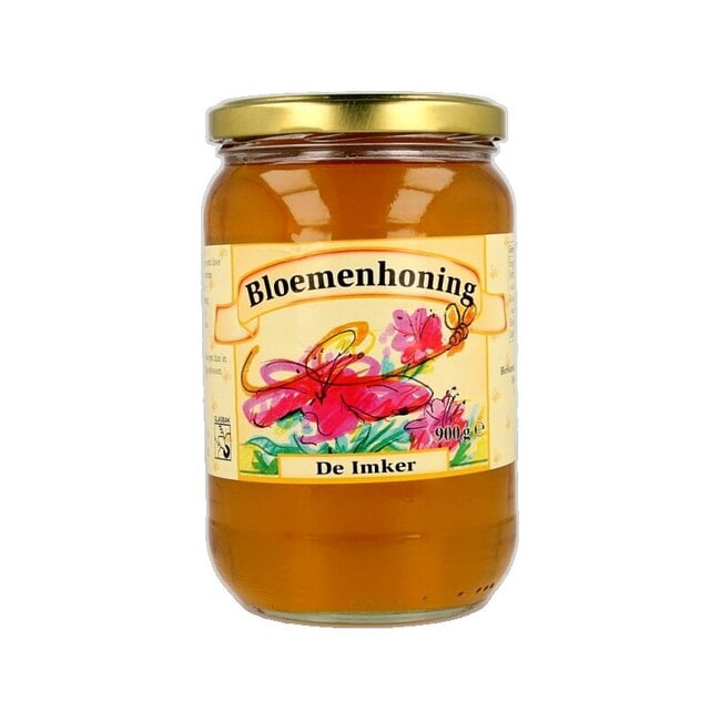 Bloemenhoning vloeibaar 900 Gram
