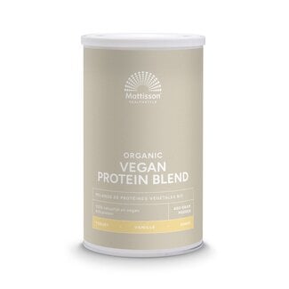 Mattisson Organic vegan protein blend vanilla 400 Gram