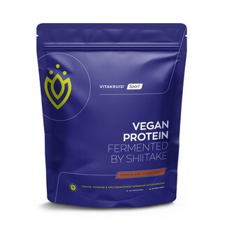 Vitakruid Vegan protein fermented by shiitake chocolade 921 Gram