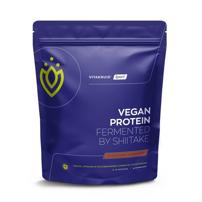 Vegan protein fermented by shiitake chocolade 921 Gram