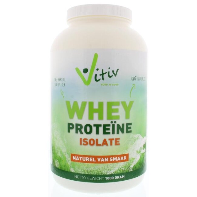 Whey proteine isolaat 1 Kilogram