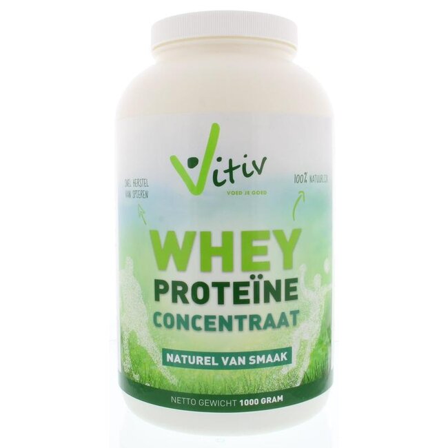 Vitiv Whey proteine concentrate 80%  1 Kilogram