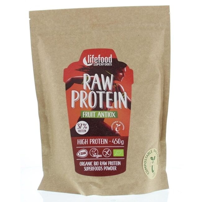 Protein pdr fruit antiox raw bio 450 Gram
