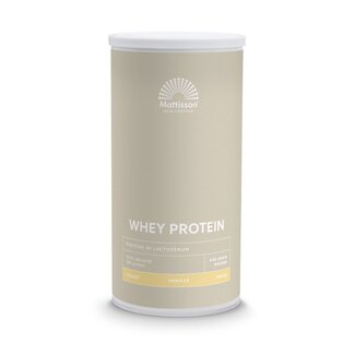 Mattisson Sport wei whey proteine concentraat vanille 450 Gram