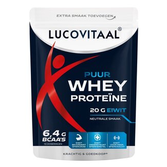 Lucovitaal Protein whey poeder puur 250 Gram