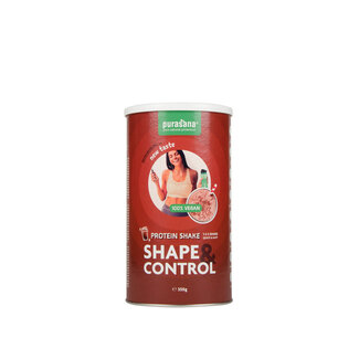 Purasana Shape & control proteine shake chocolate vegan 350 Gram