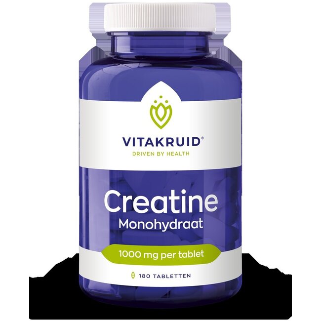Creatine monohydraat 1000mg 180 Tabletten