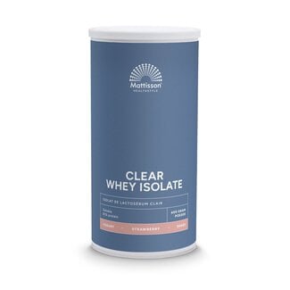 Mattisson Clear whey isolate strawberry 400 Gram