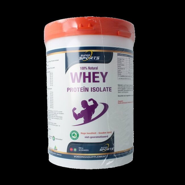 Whey proteine isolate 100% natural 900 Gram