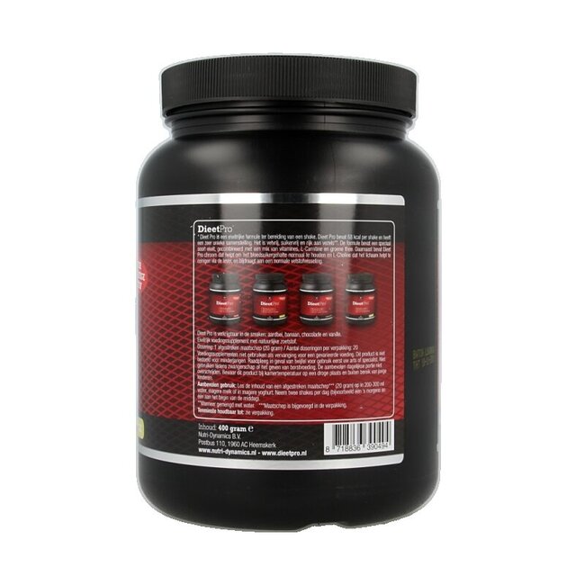 Dieet Pro Stevia vanille 400 g