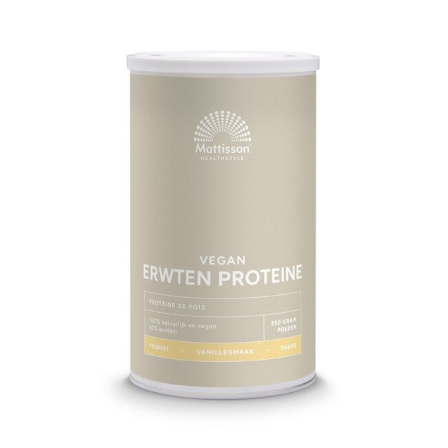 Mattisson Absolute erwten proteine vanille vegan 350 Gram